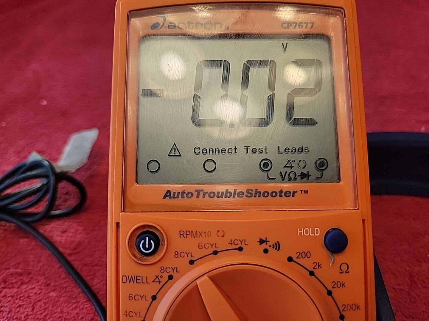 ACTRON Catron CP7677 Auto Digital Multimeter & Engine Analyzer