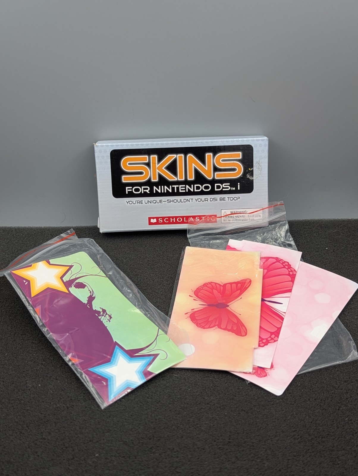 Scholastic DSi Skins Butterfly Stars Nintendo Protector