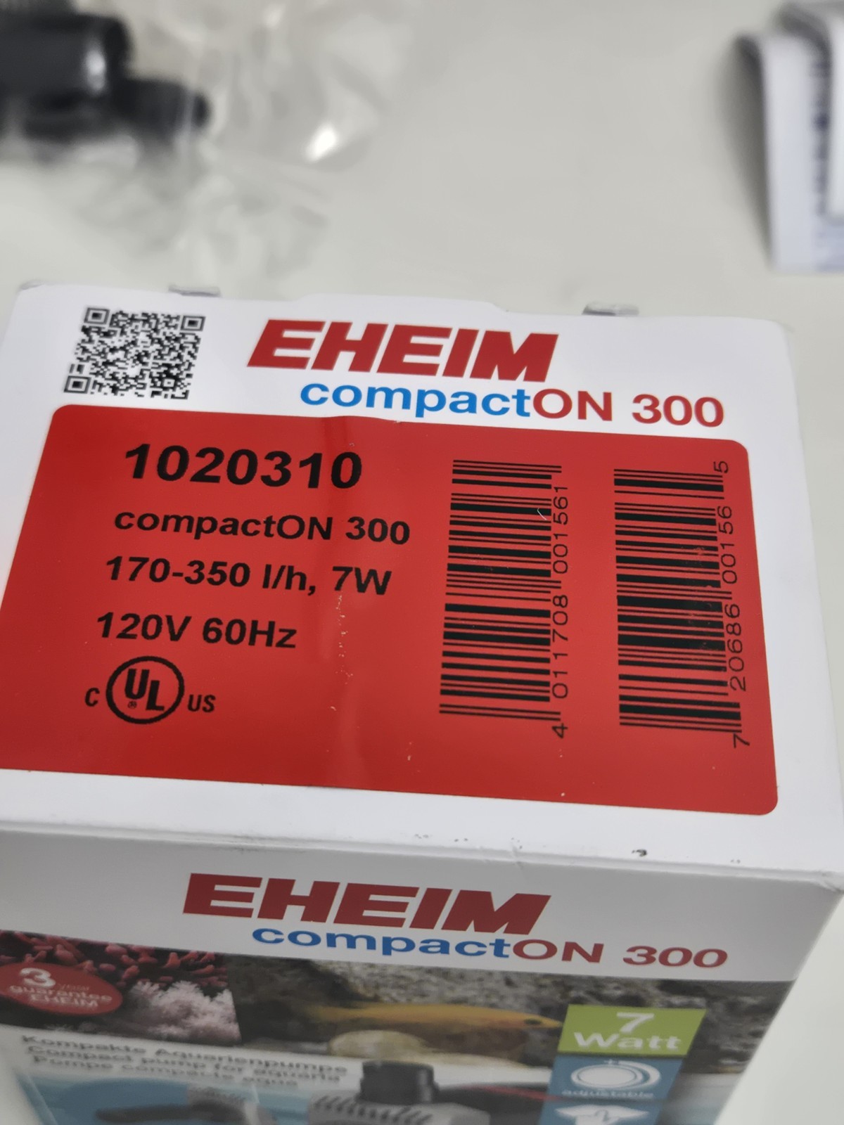 EHEIM compactON 300 79 GPH Aquarium Pump