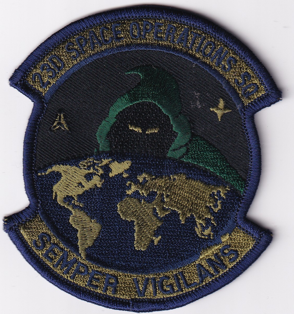 23rd Space Operations Squadron patch early GWOT muted USAF US Air Force