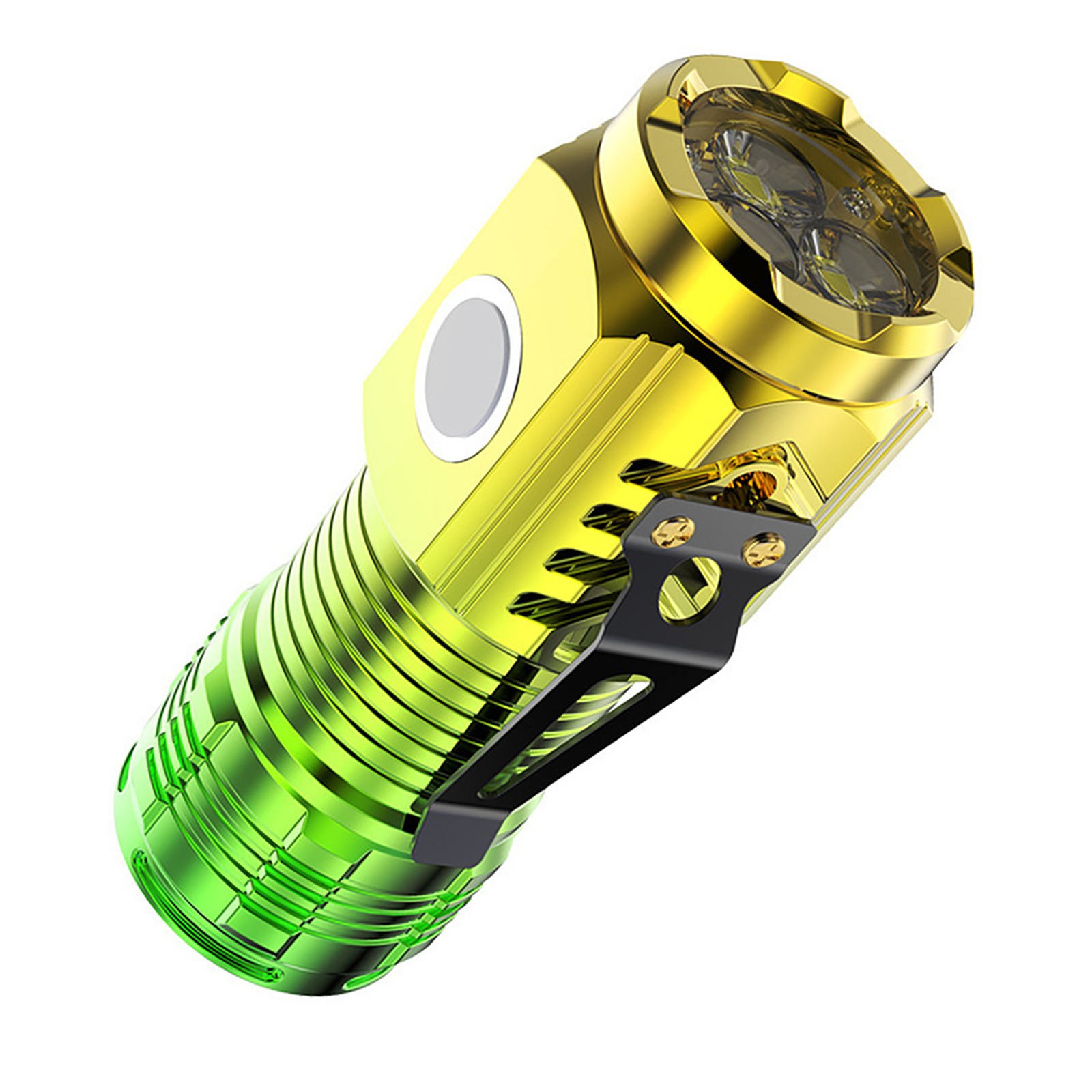 Portable Bright Flashlight 3* 3030LED Lamp Beads Super Bright Flashlight
