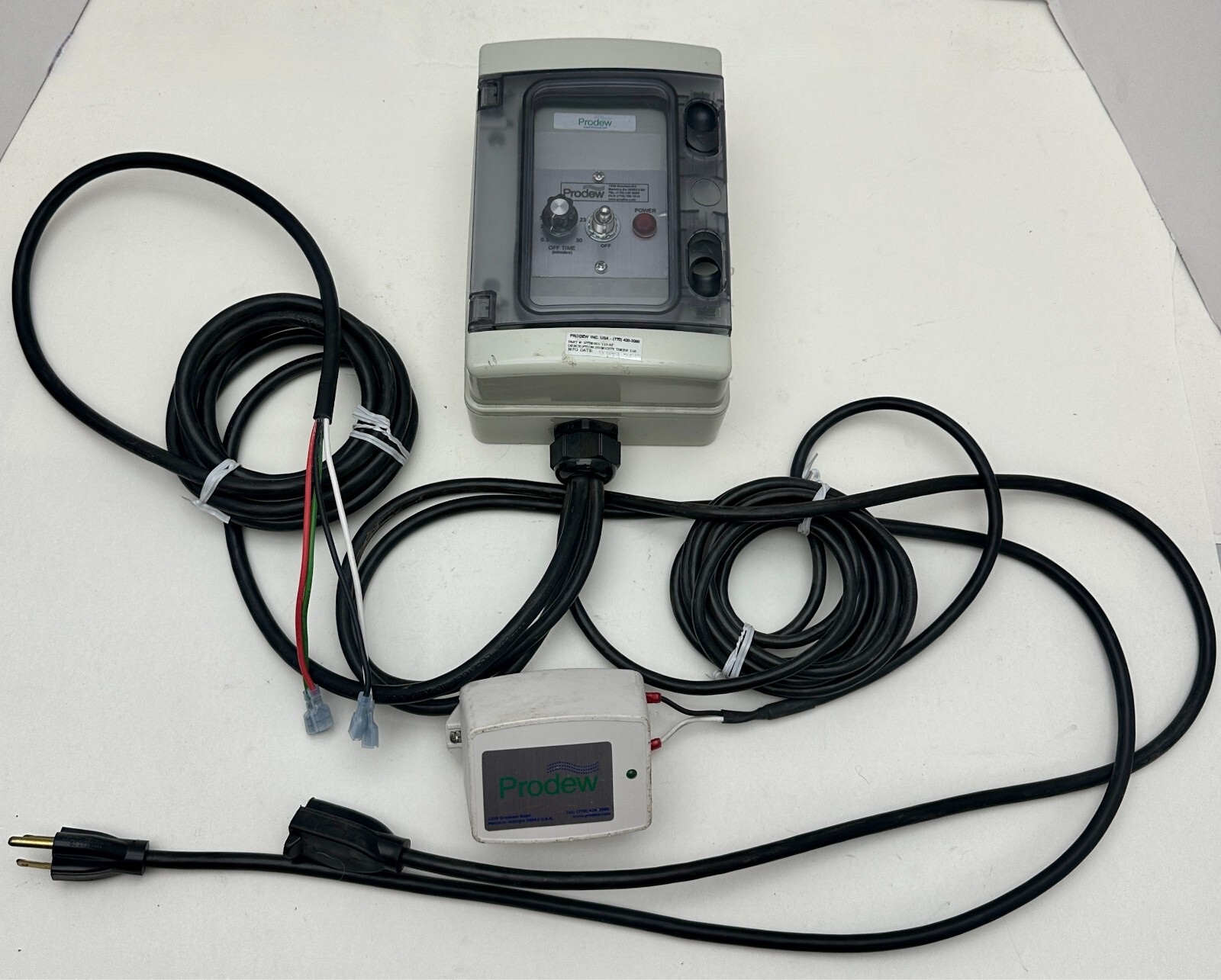 ProDew Produce Misting Humidity Timer Control Assembly Model HTIM 001-110-AT