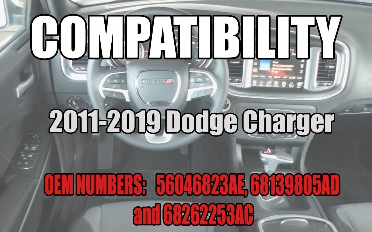 Power Window Master Switch for 2011–2019 Dodge Charger Driver Side Control