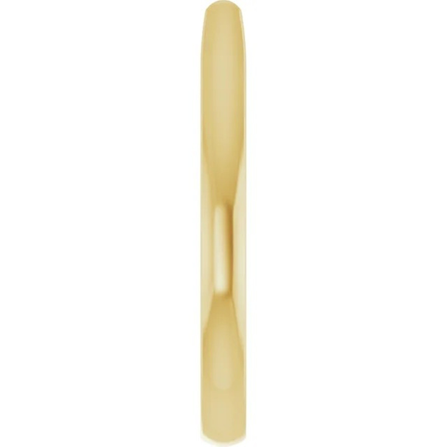 Solitaire Ring Peg Shank Solid 14K Gold Traditional Wide Span Cathedral Design