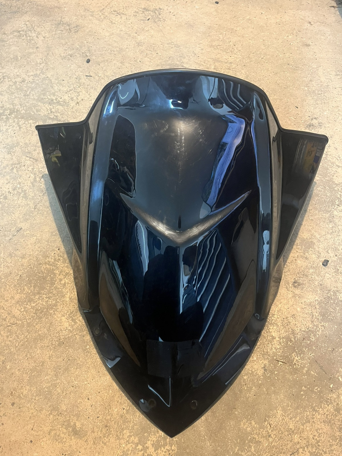 Arctic Cat Snowmobile 2014-2025 M XF ZR Riot Black Mid Windshield 7606-539