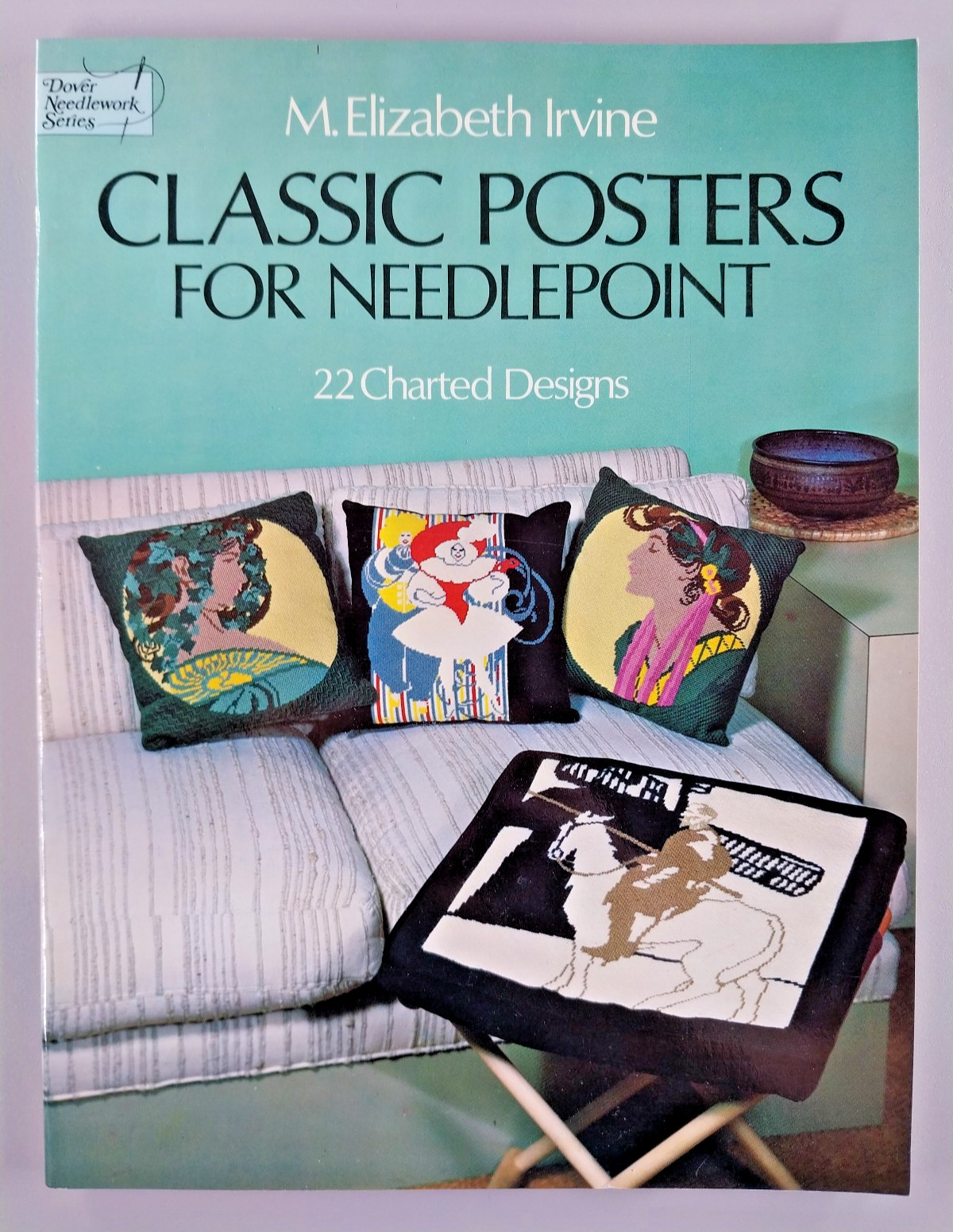 Classic Posters For Needlepoint 22 Charted Designs M Elizabeth Irvine