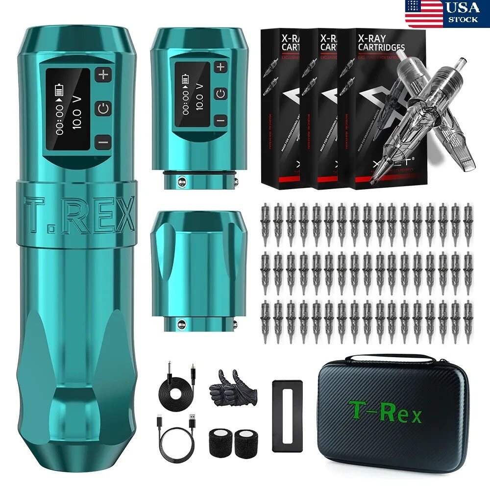 T-Rex Wireless Tattoo Machine Rotary Battery Pen Portable Power Pack 2400mAh