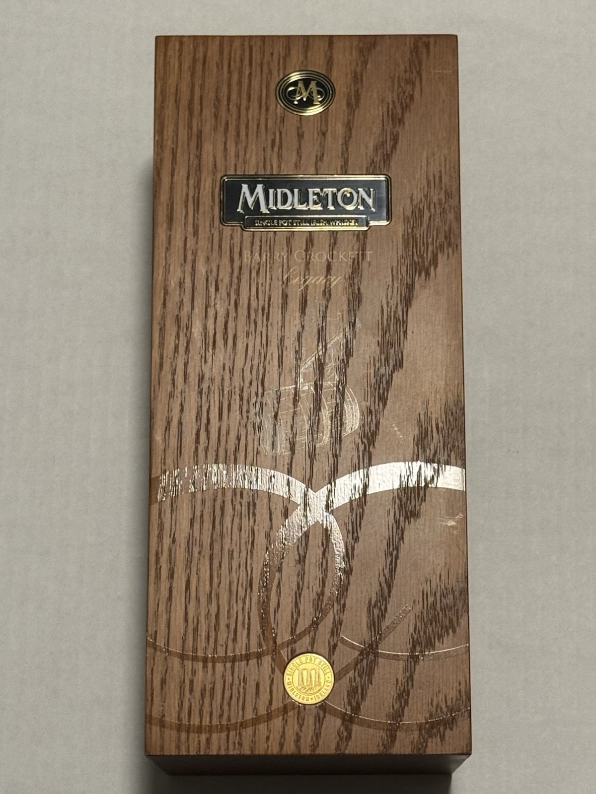 Midleton Barry Crockett Legacy – Wooden Presentation Box (EMPTY)