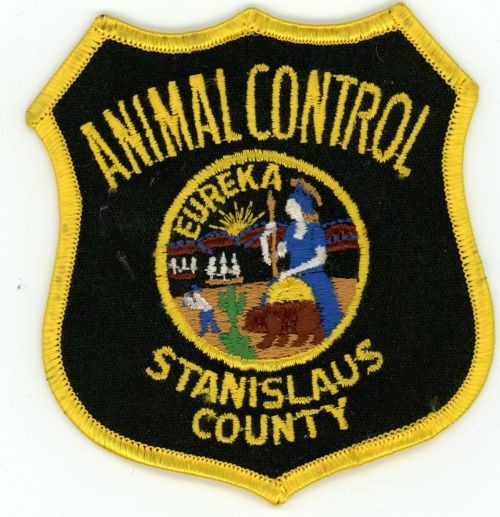 CALIFORNIA CA STANISLAUS COUNTY ANIMAL CONTROL SHOULDER PATCH POLICE SHERIFF