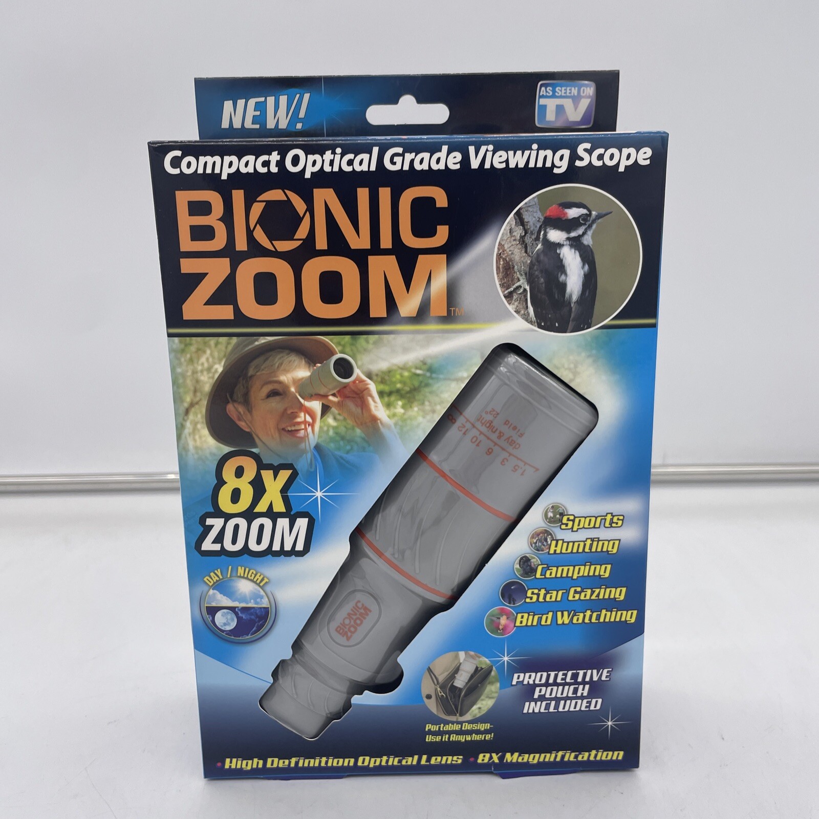 Bionic Zoom - Compact Optical Grade Viewing Scope, 8x Zoom - As Seen on TV GR11