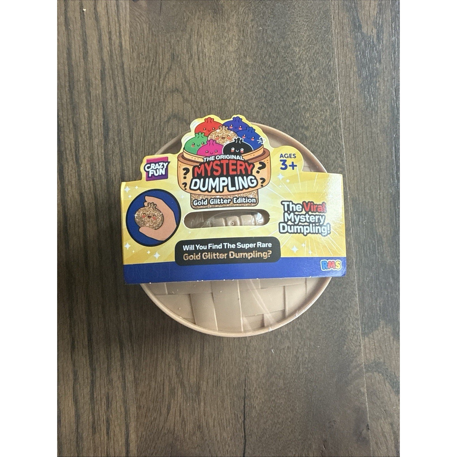 Authentic RMS Crazy Fun Mystery Dumpling Gold Glitter Sealed