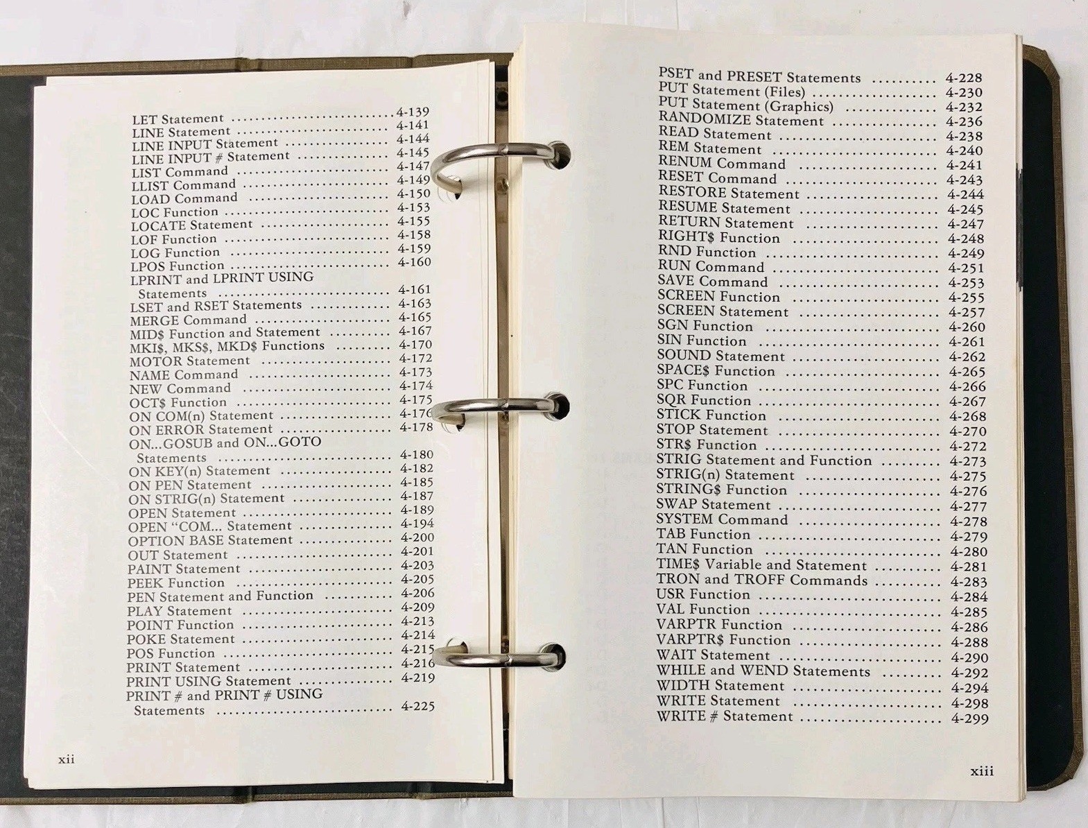 IBM BASIC Personal Computer Hardware Reference Library Manual (1982) w/ Slipcase