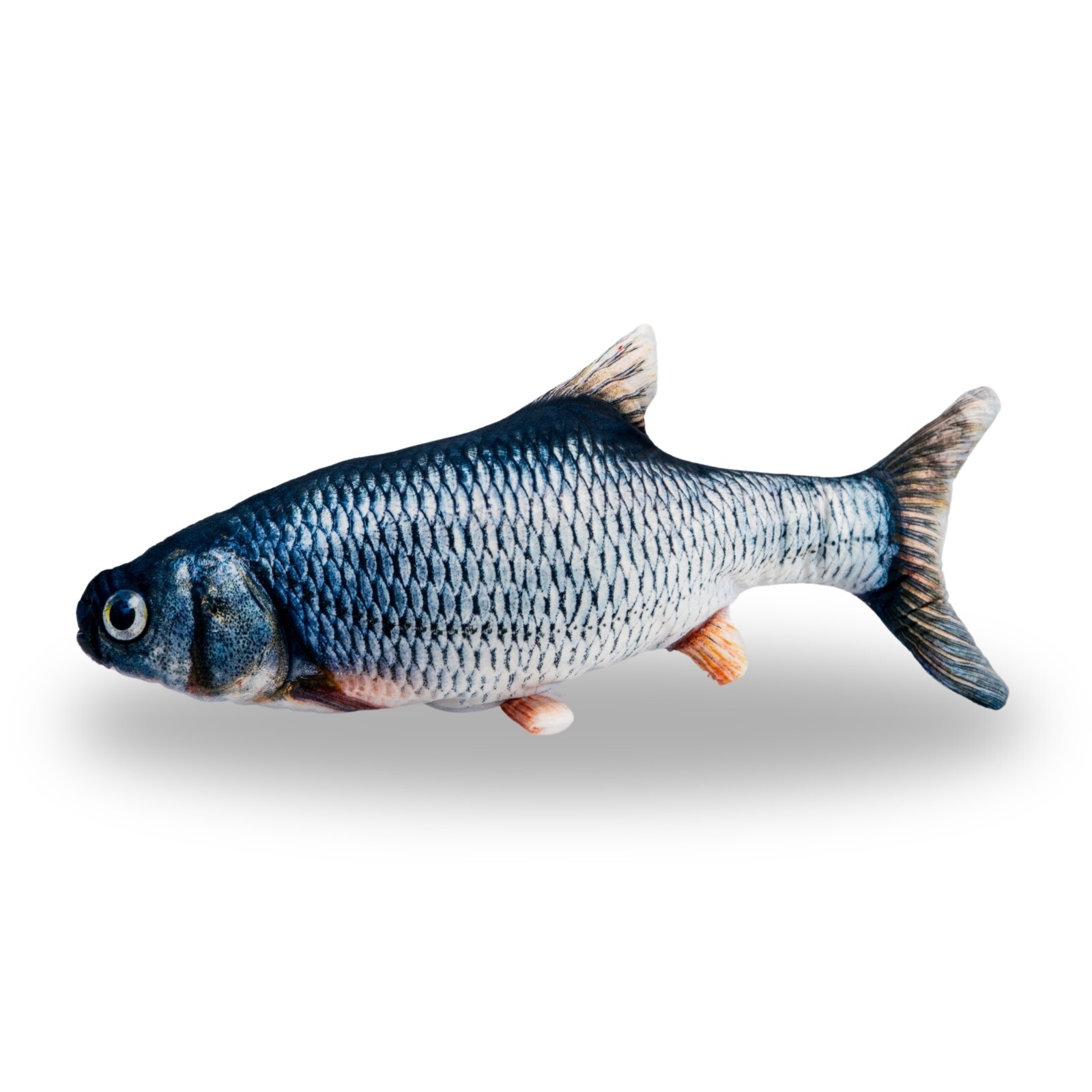 Freshwater Chub Fish Plush Pillow 23" Back Cushion Stuffed Decor Nature Accent