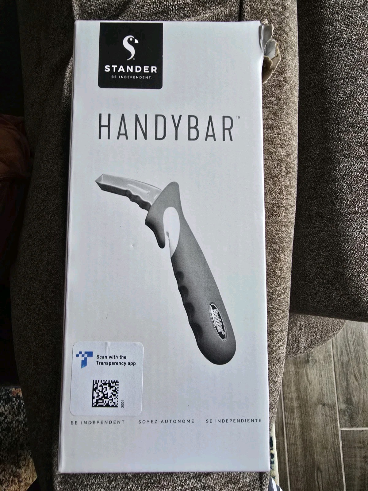 NIB Stander HandyBar Car Door Assist Handle Window Breaker Seat Belt Cutter