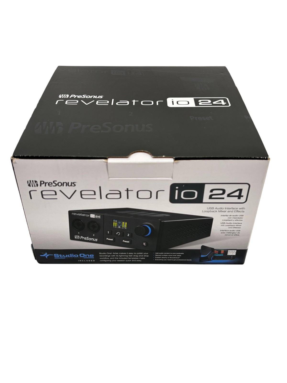 PreSonus Revelator io24 Desktop 2x4 USB Type-C Audio/MIDI Interface