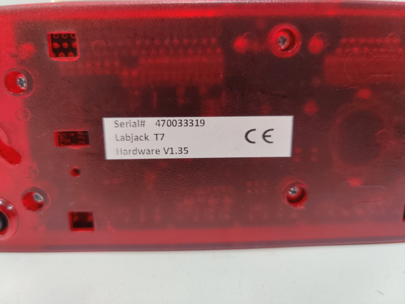 LABJACK T7 MULTIFUNCTION DATA ACQUISITION UNIT V1.35 NEW SEILD PACK