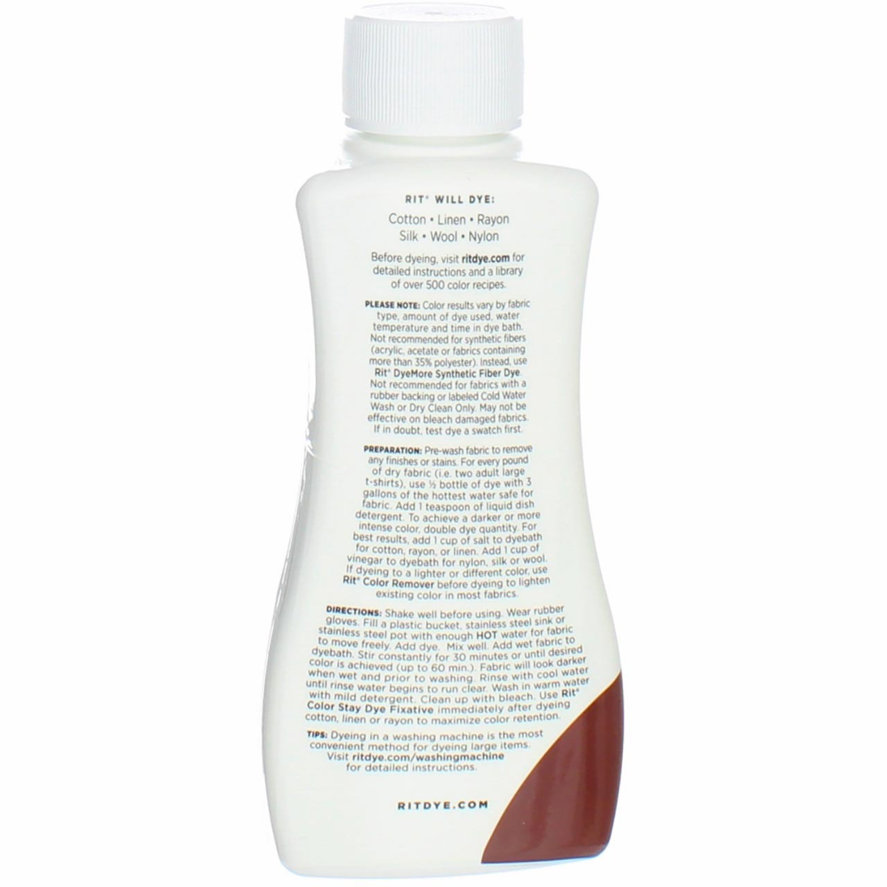 3 Pack Rit All-Purpose Liquid Dye, Cocoa Brown, 8 fl oz