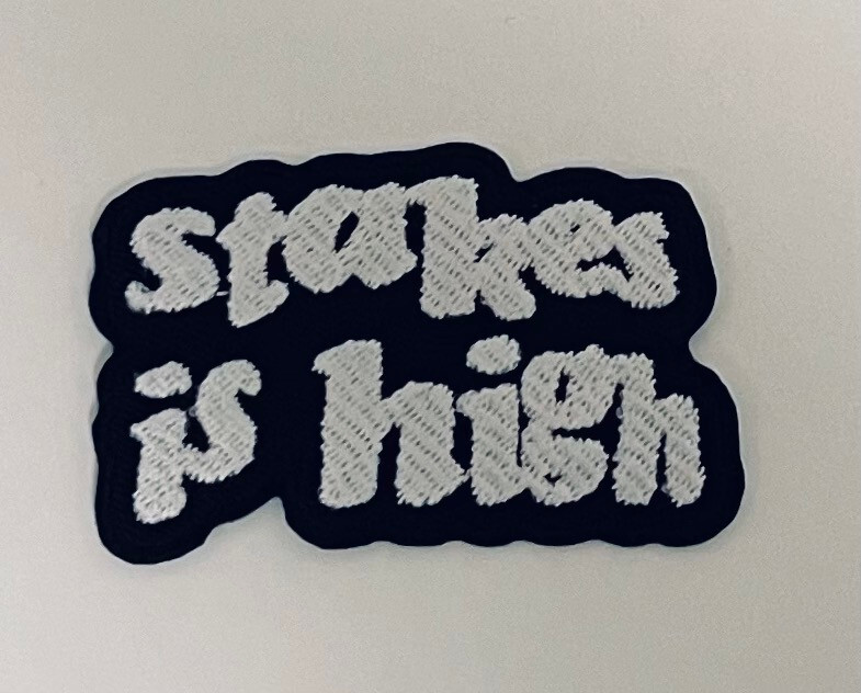 De La Soul Stakes Is High Patch - 90's Golden Era Hip Hop 3 feet high and rising