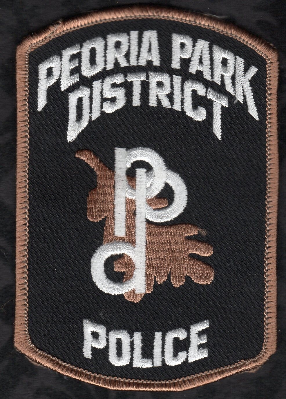 Peoria Park District Illinois Police Shoulder Patch