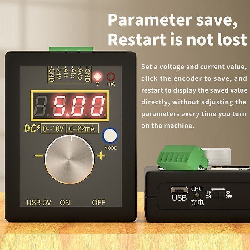 0-10V 4-20mA Signal Generator Signal Source Adjustable Current Voltage Source