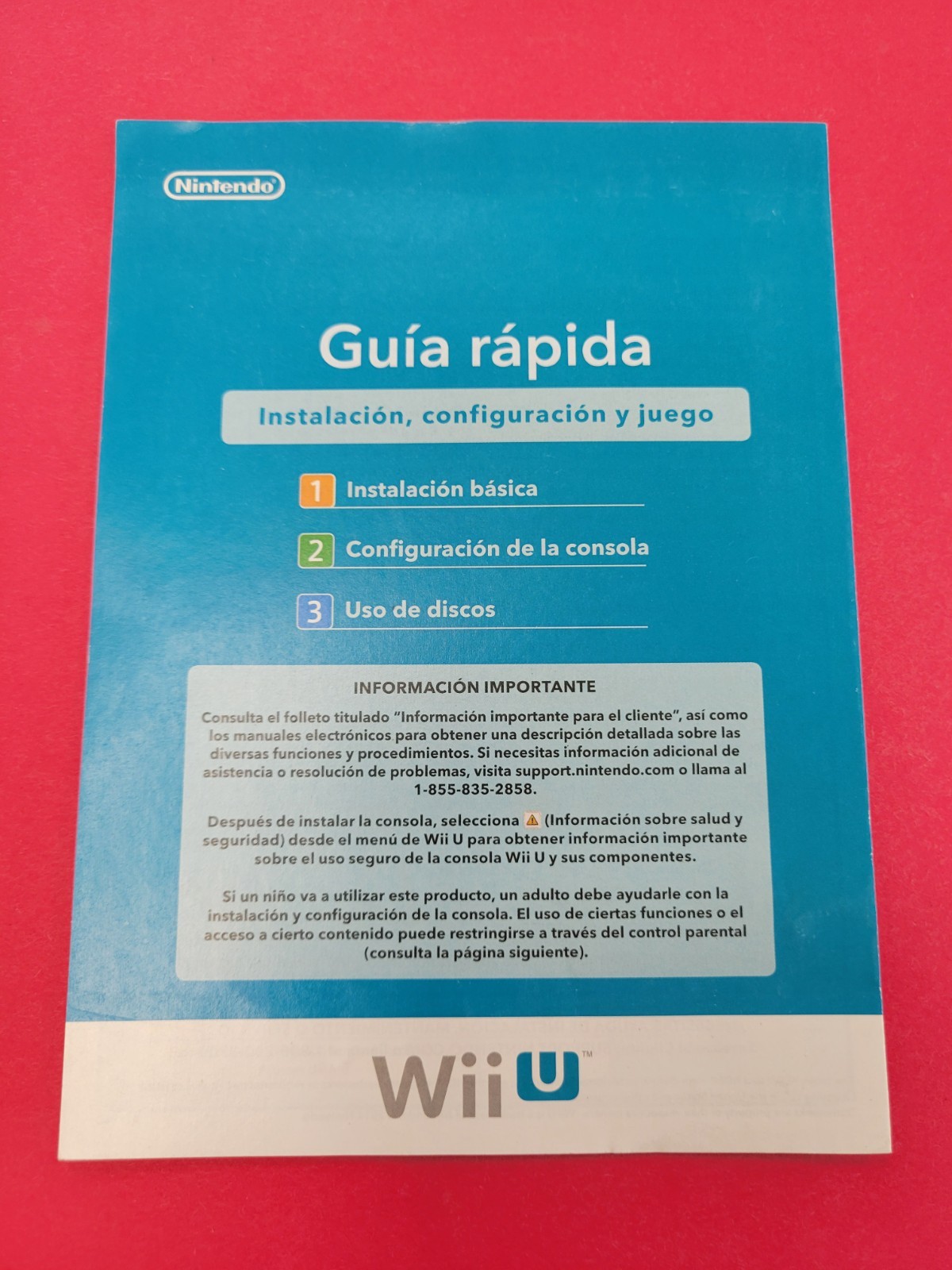 ¤ Wii Quick Setup Installation ¤ Manual Instruction Booklet Guide Authentic