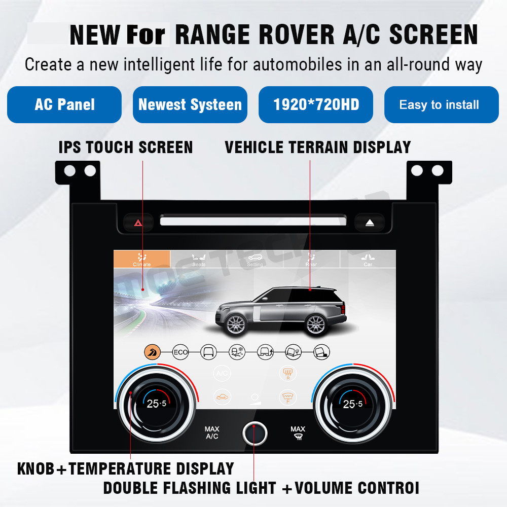 Air Condition Control Touch Screen For Range Rover Vogue 2014-2017