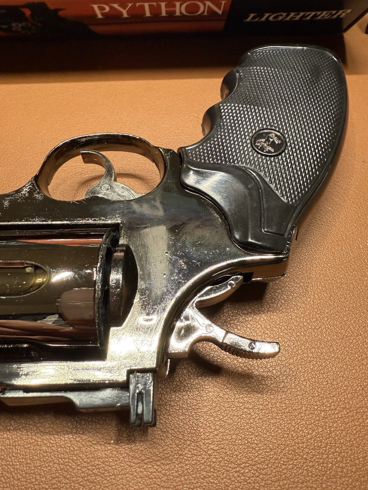 Colt Python 357 Gun Pistol Jet Torch Lighter 1:1 Scale Full Metal Quality Rare