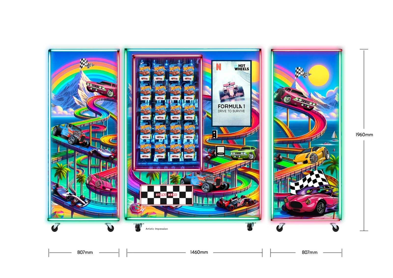 Vending Machine for Sale with Location