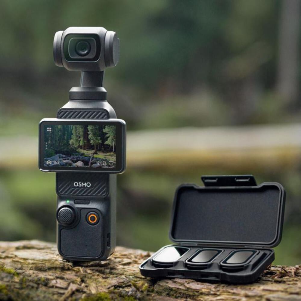 Original DJI Osmo Pocket 3 Magnetic ND Filter Set (ND16, ND64, ND256)