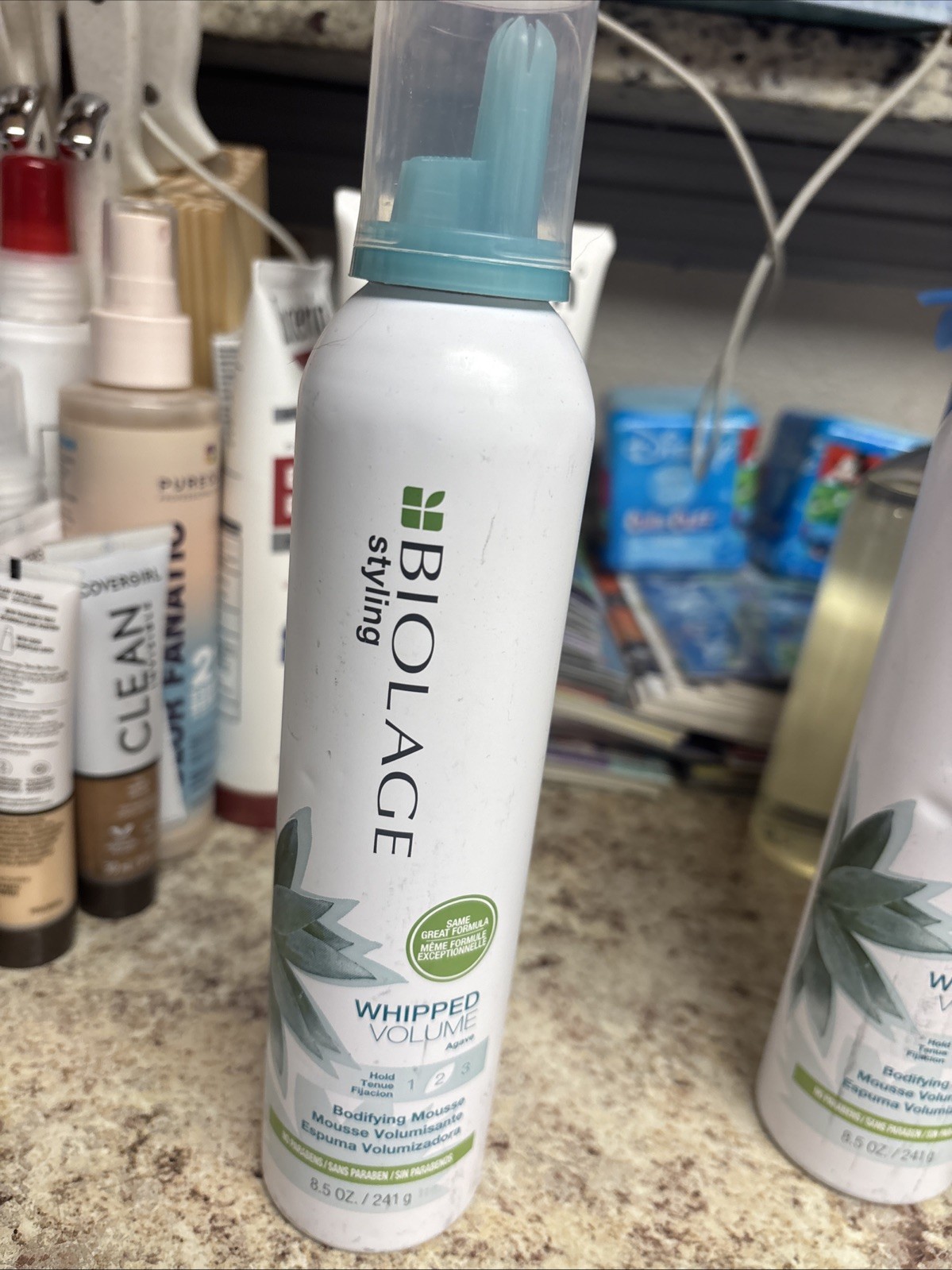 Biolage Styling Blue Agave Whipped Mousse SMALL BUSINESS CAT LADY🐈‍⬛🧸🐈🎀