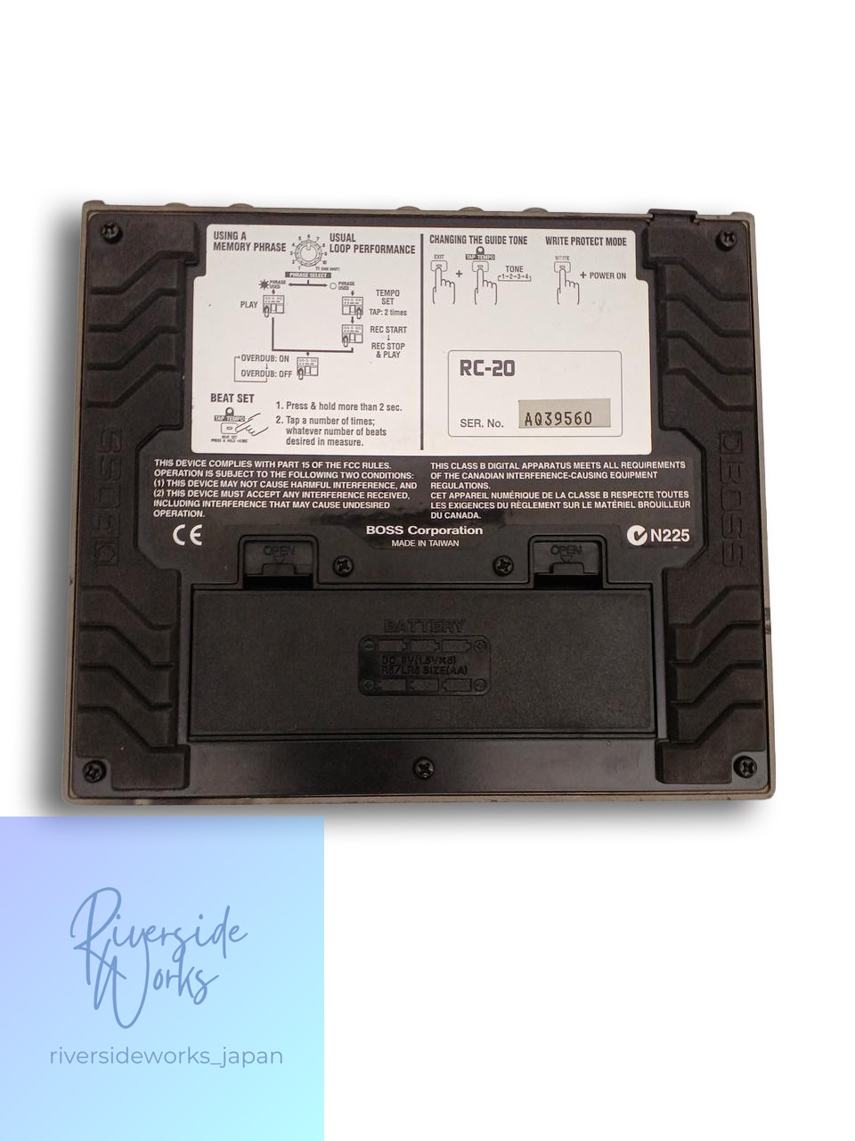 BOSS Loop Station RC-20