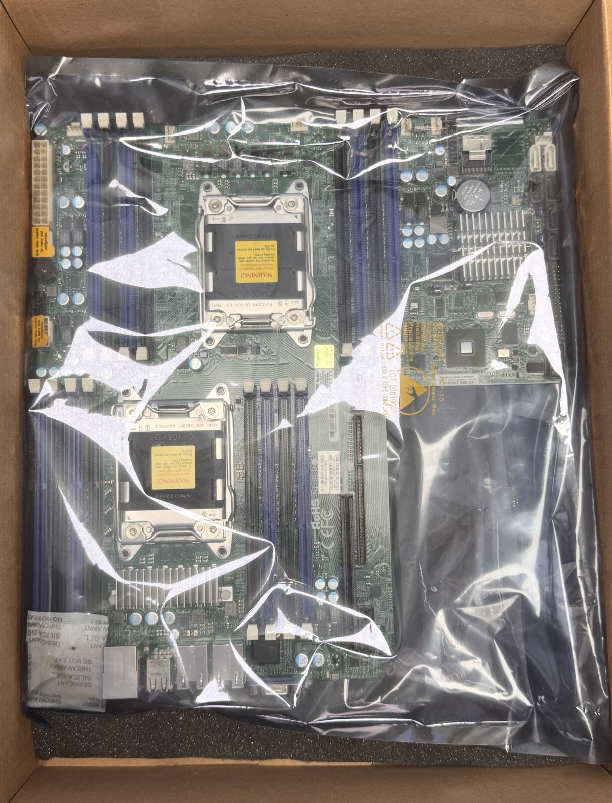 Supermicro X9DRW-IF Dual Intel Socket LGA2011 DDR3 Motherboard - NO I/O SHIELD
