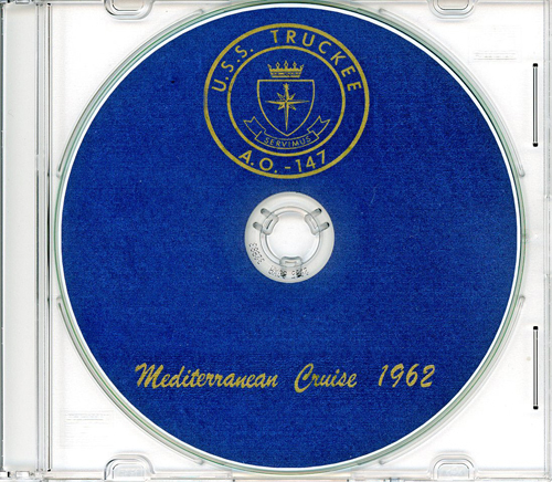 USS Truckee AO 147 1962 Cruise Book on CD