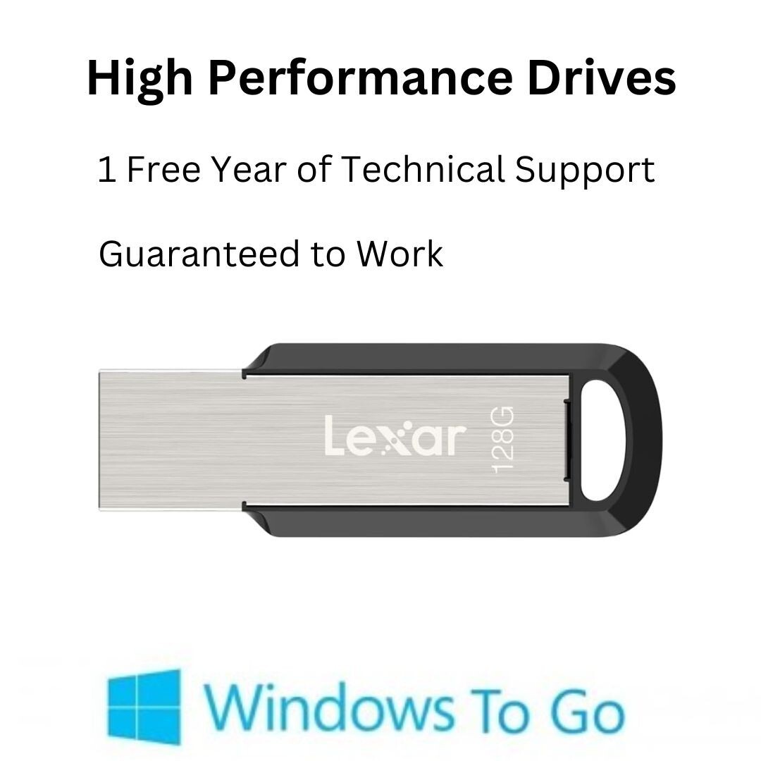 Portable Windows Workstation - Windows To Go - Run Windows from Portable Drive