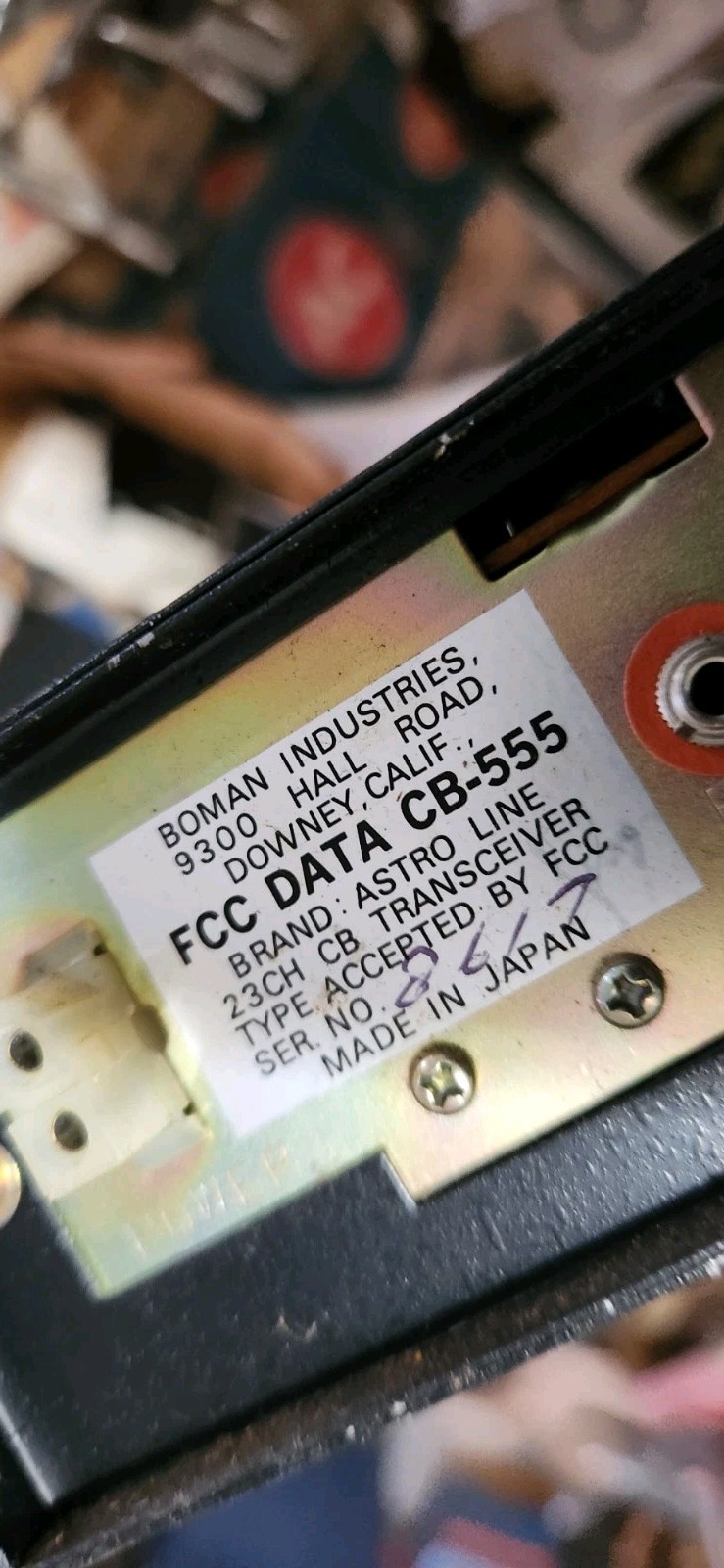 NOS Astro Line CB 555