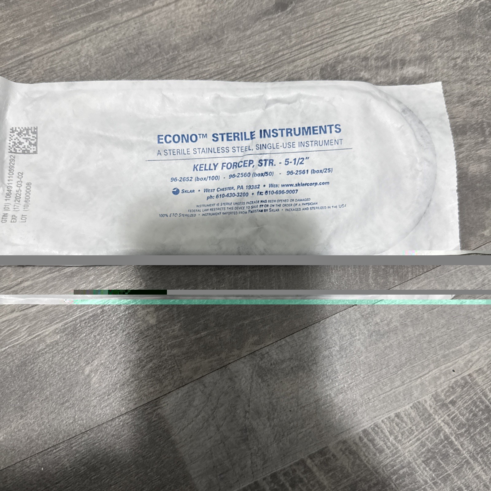 Econo 96-2561 Kelly Forcep Straight 5-1/2” Lot Of 6