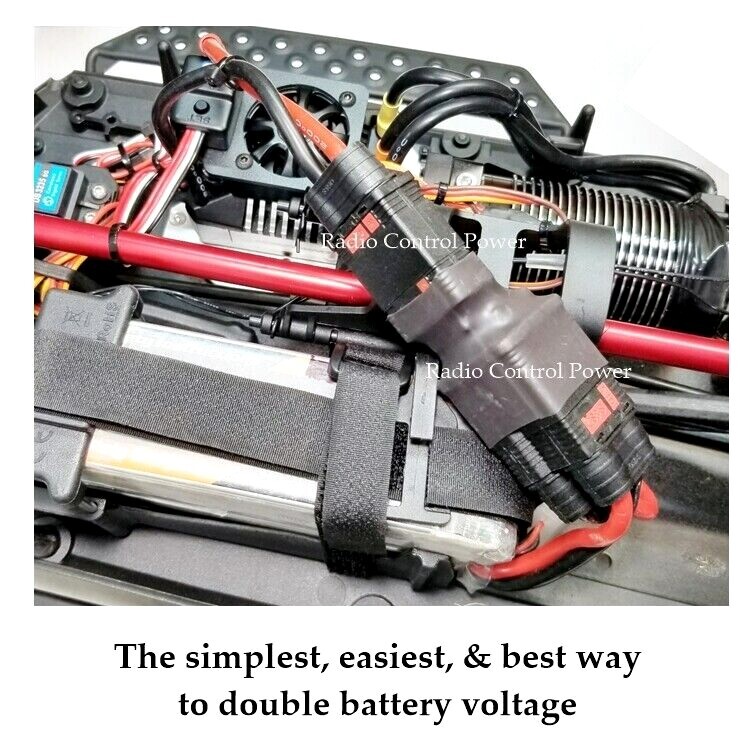 RCP-QS8 Series Plug (No Wire Version) Doubles Battery Voltage NO WIRE QS8