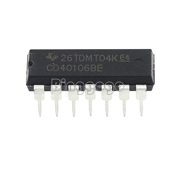 10pcs CD40106 CD40106BE 40106 HEX SCHMITT TRIGGER IC