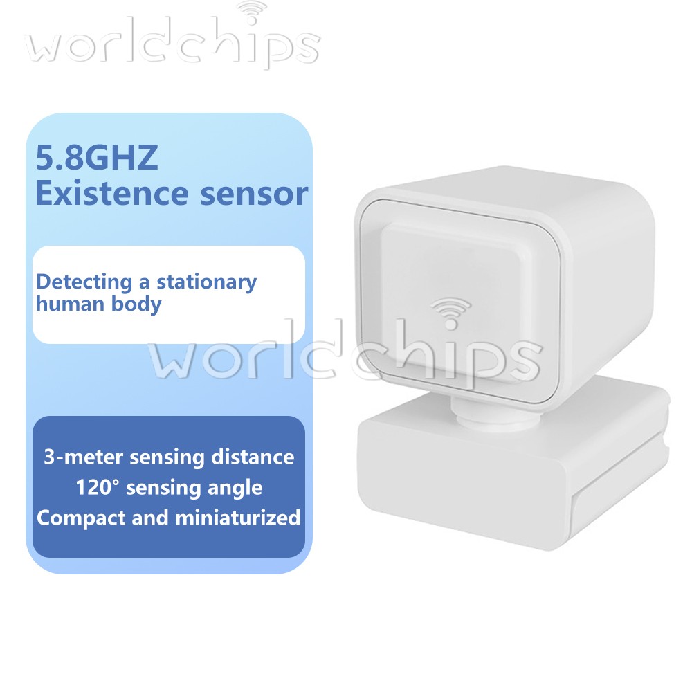 Smart Human Presence Sensor 5.8GHz Infrared Microwave Motion Induction Switch