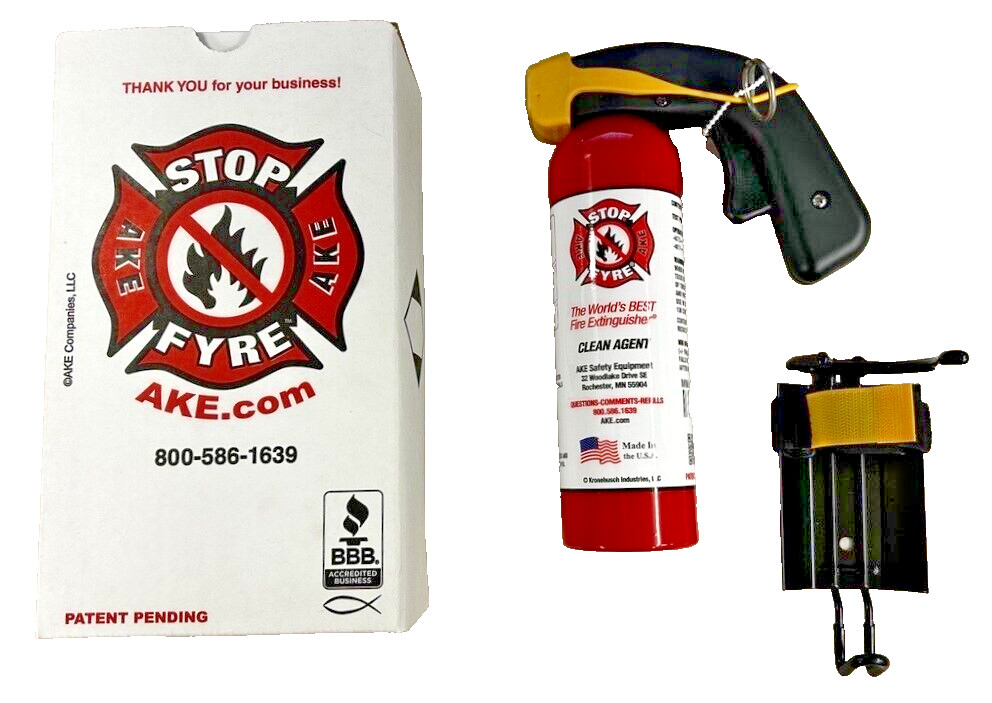 STOP-FYRE® Mini Fire Extinguisher - AKE Safety Equipment