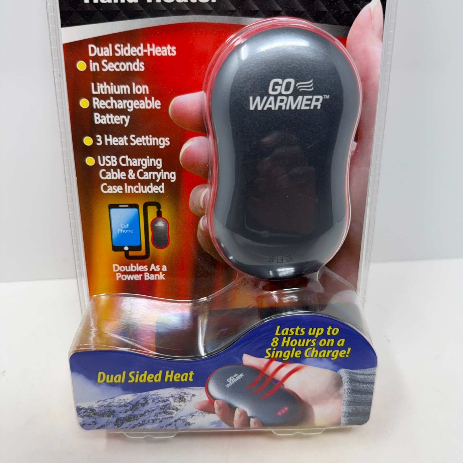 Spark Innovators Go Warmer Cordless Rechargeable Hand Heater