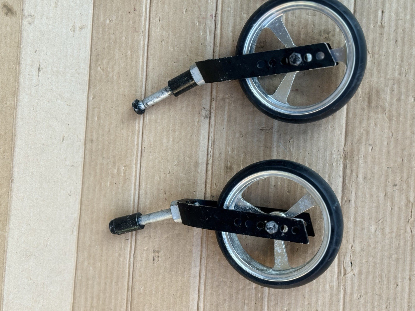 PAIR Caster Wheel 6” & Fork 10” Ki Mobility Focus CR Manual Wheelchair