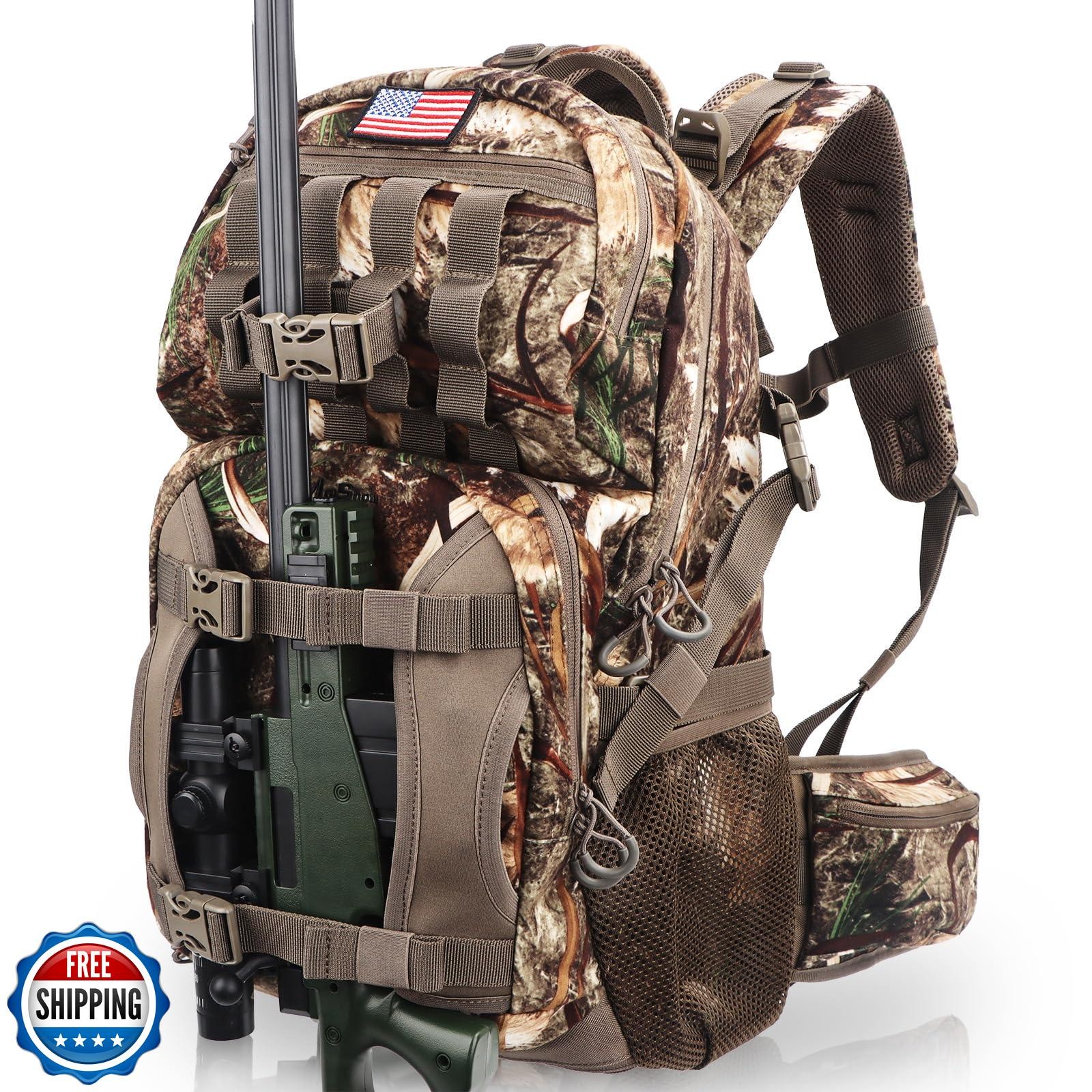 MoiShow Hunting Backpack, Camo Hunting Backpacks and duffle Bags, Water-resis