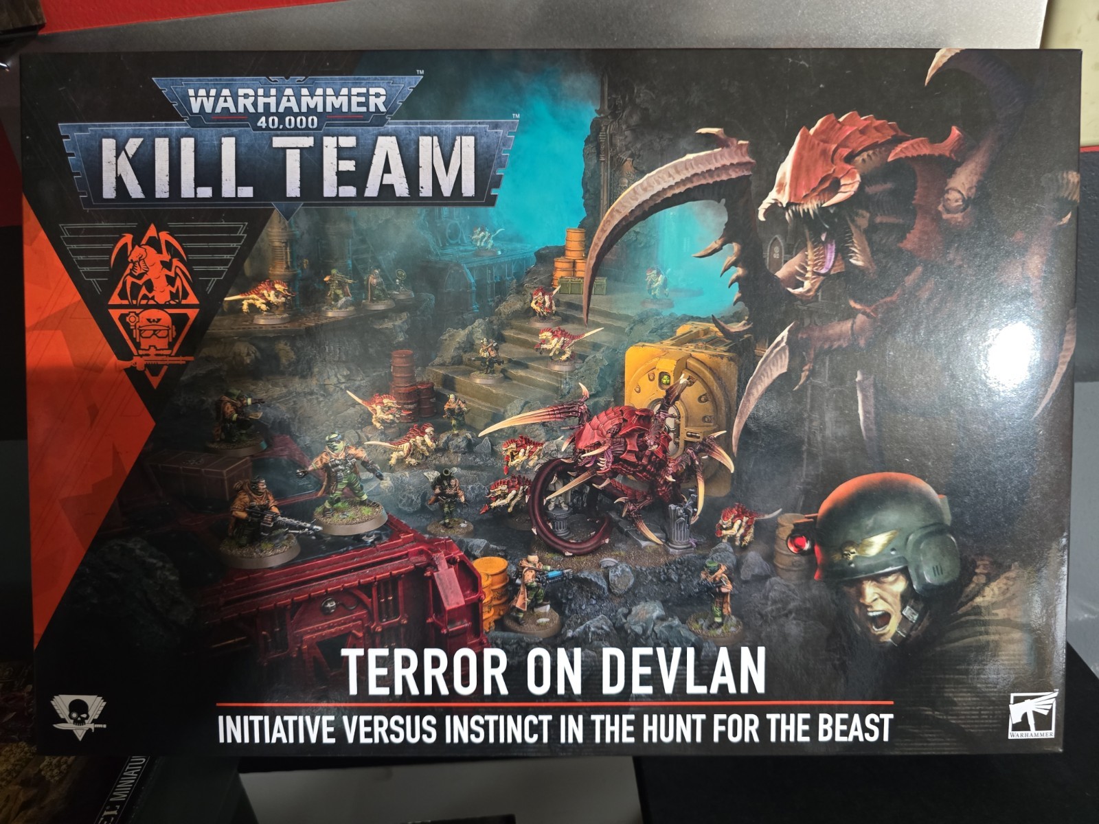 ***BOX ONLY*** KILL TEAM TERROR ON DEVLAN * EMPTY BOX *