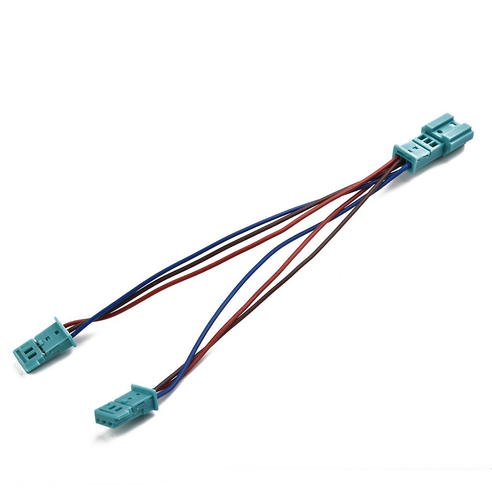 None Cable Radio Adapter Car 1pcs 3 Pin Blue Plastic & Metal Terminals