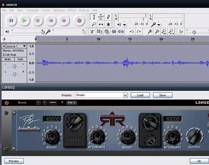 Audacity 2026 Software Professional Audio Music Editing Recording ~ MAC os