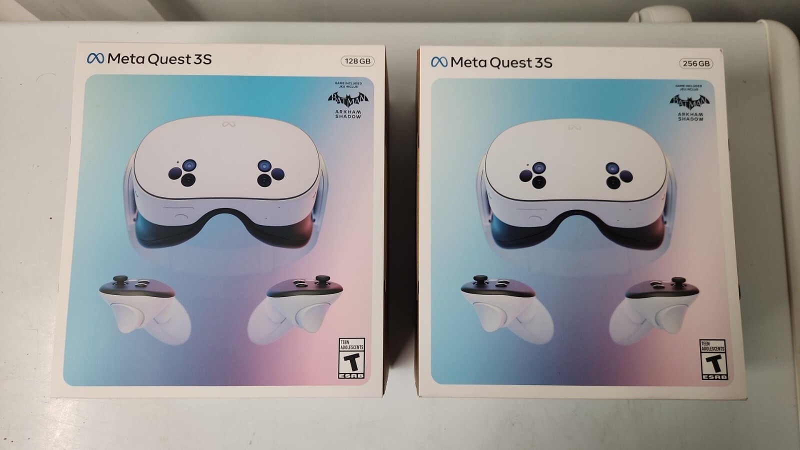 Meta Quest 3S 128GB, 256GB Standalone VR Headset Batman Arkham Shadow 3 months
