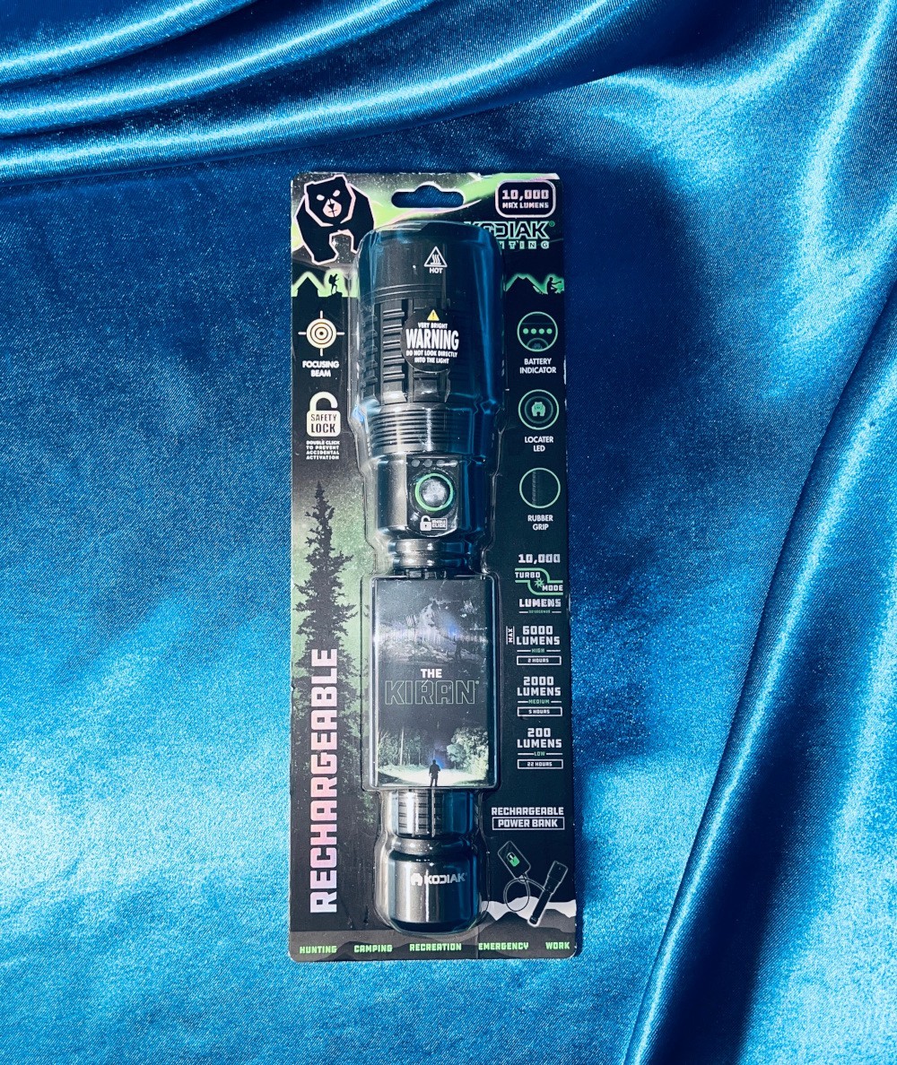 Kodiak Lighting The Kiran Rechargeable Flashlight - 10,000 Lumens - 28387-05BD13