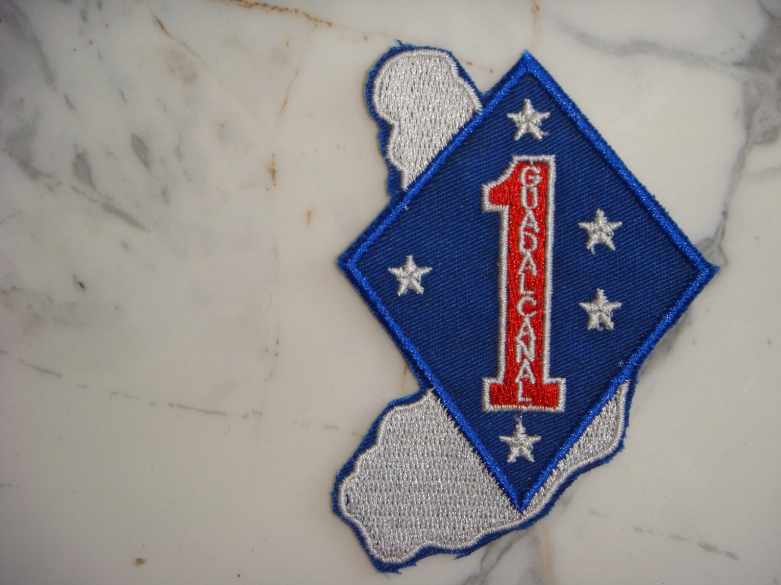 USMC 1st MaARINE DIVISION GUADALCANAL, VIETNAM WAR PATCH