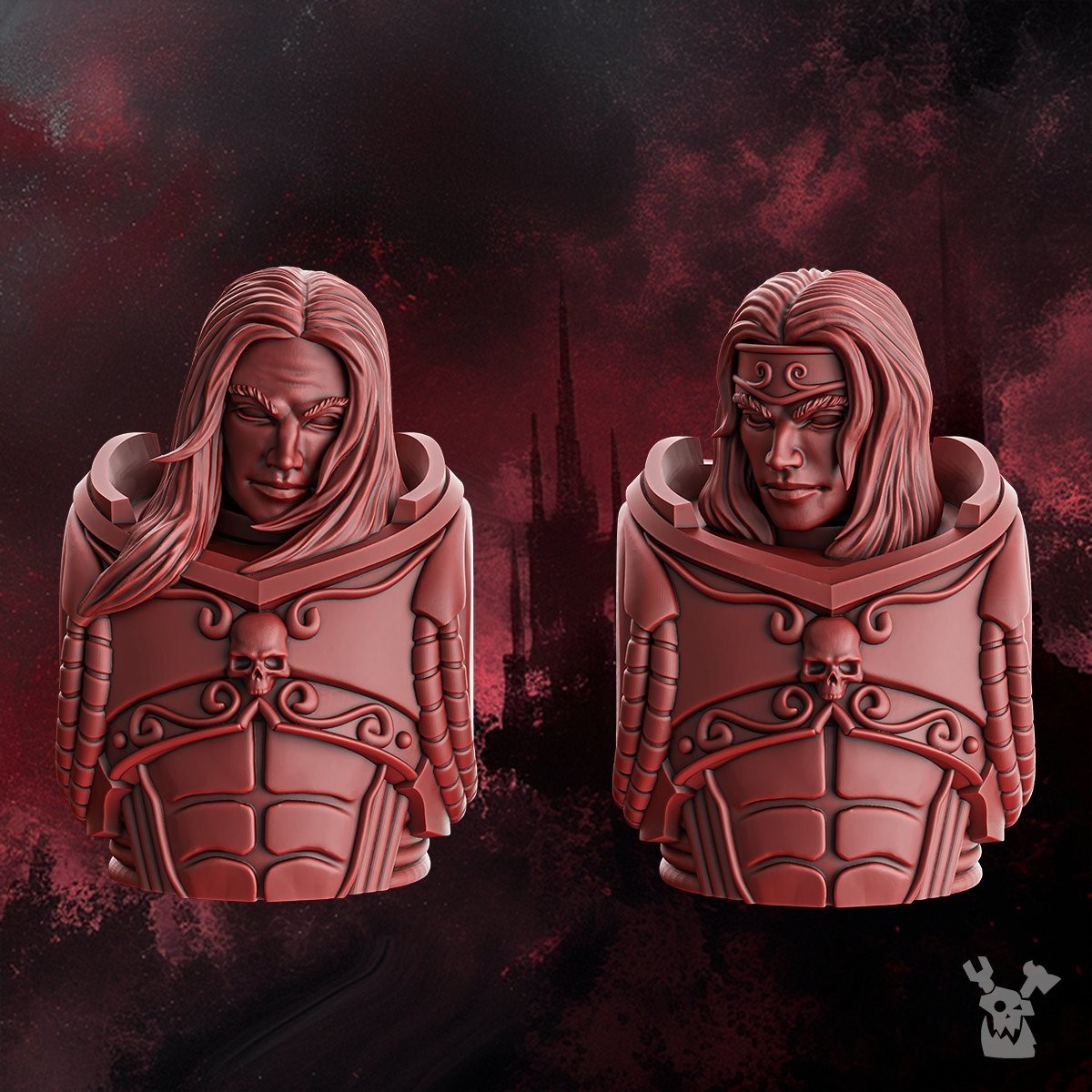 CRIMSON WINGS HANDSOME HEADS SET